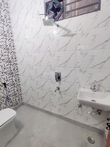 Bathroom Image of 400 Sq.ft 1 BHK Builder Floor for rent in Sector 6 Rohini New Delhi for Rs. 13500