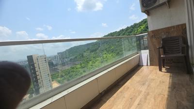 Balcony Image of 2000 Sq.ft 3 BHK Apartment / Flat for sale in Concrete Sai Saakshaat Wing E, Kharghar Navi Mumbai for Rs. 38000000