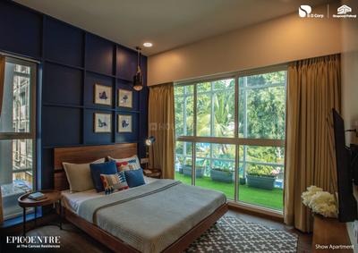 Bedroom Image of 816 Sq.ft 2.5 BHK Apartment / Flat for sale in Shapoorji Pallonji The Canvas Residences, Sewri Mumbai for Rs. 35000000