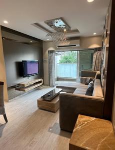 Hall Image of 704 Sq.ft 2 BHK Apartment / Flat for sale in SMGK Woods Platina Wing B Ebony Tower, Jogeshwari West Mumbai for Rs. 17500000