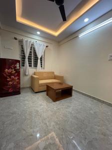 Living Room Image of 750 Sq.ft 1 BHK Apartment / Flat for rent in BTM Layout Bengaluru for Rs. 29999