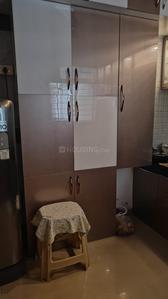 Kitchen Image of 750 Sq.ft 1 BHK Apartment / Flat for rent in Moshi Pune for Rs. 25000
