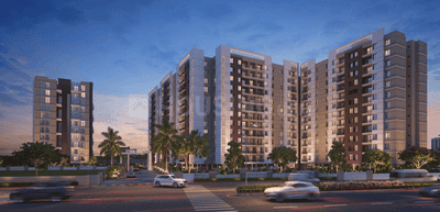 Image of 1116 Sq.ft 3 BHK Apartment / Flat for sale in Choice Goodwill Metropolis East, Lohegaon, Pune for Rs. 9000000