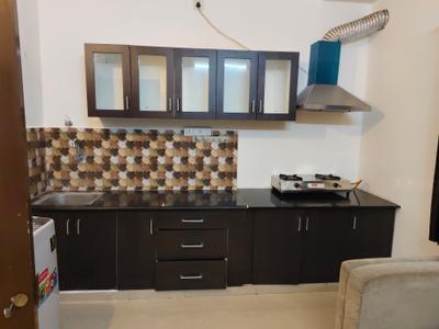 Kitchen Image of 585 Sq.ft 1 BHK Apartment / Flat for rent in Indira Nagar Bengaluru for Rs. 30000