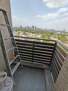 Balcony Image of 890 Sq.ft 2 BHK Apartment / Flat for rent in Ratnaakar Verte, South Bopal Ahmedabad for Rs. 21500