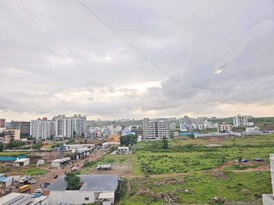 Bedroom Three Image of 1050 Sq.ft 3 BHK Apartment / Flat for rent in Shruti Radhe Windsun, Charholi Budruk Pune for Rs. 24000
