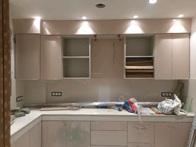 Kitchen Image of 900 Sq.ft 3 BHK Builder Floor for sale in Mahavir Enclave New Delhi for Rs. 10500000