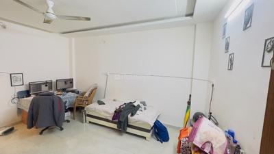 Bedroom Image of 1065 Sq.ft 1 BHK Builder Floor for rent in Indra Puri Colony Indore for Rs. 12000