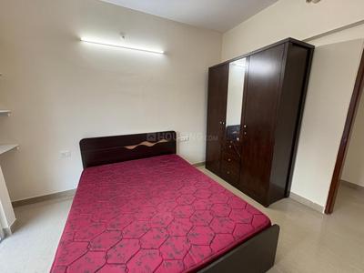 Bedroom Image of 1100 Sq.ft 2 BHK Apartment / Flat for rent in Amanora Aspire Towers, Hadapsar Pune for Rs. 50000