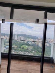 Balcony Image of 1500 Sq.ft 3 BHK Apartment / Flat for rent in The Address By GS , Thane West Thane for Rs. 85000