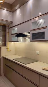 Kitchen Image of 1000 Sq.ft 3 BHK Apartment / Flat for rent in Gaurs Siddhartham, Siddharth Vihar Ghaziabad for Rs. 28000