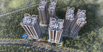 Image of 2355 Sq.ft 3 BHK Apartment / Flat for sale in Rajapushpa Pristinia, Kokapet, Hyderabad for Rs. 21901500