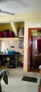 Kitchen Image of 400 Sq.ft 1 RK Independent House for rent in Parnasree Pally Kolkata for Rs. 12000