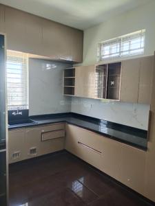 Kitchen Image of 1300 Sq.ft 3 BHK Builder Floor for rent in Mallathahalli Bengaluru for Rs. 35000
