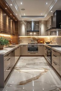 Kitchen Image of 1500 Sq.ft 3 BHK Apartment / Flat for sale in Sector 73 Noida for Rs. 4500000