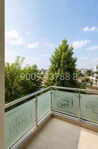 Balcony Image of 1107 Sq.ft 3 BHK Apartment / Flat for sale in Ayushi Palm Greens, Garha Jabalpur for Rs. 5000000