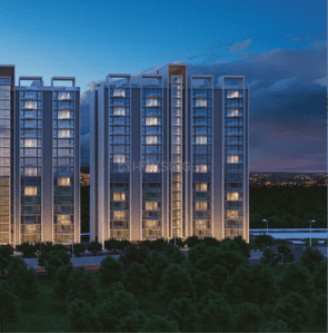Image of 959 Sq.ft 2 BHK Apartment / Flat for sale in Kasturi Apostrophe Hinjawadi Tower B, Hinjawadi Phase 3, Pune for Rs. 8448000