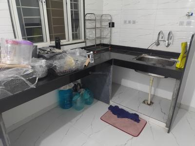 Kitchen Image of 1010 Sq.ft 2 BHK Apartment / Flat for rent in Oxy Eterno, Dhanori Pune for Rs. 30000