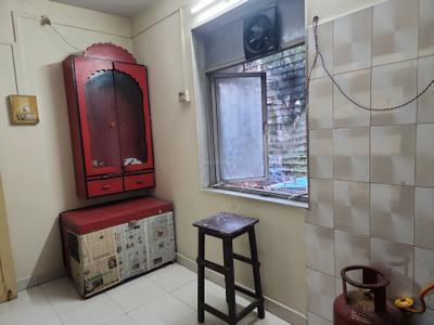 Kitchen Image of 520 Sq.ft 1 RK Apartment / Flat for rent in Chedda Nagar Mumbai for Rs. 30000