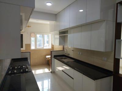 Kitchen Image of 1655 Sq.ft 3 BHK Apartment / Flat for rent in L And T Raintree Boulevard, Sahakara Nagar Bengaluru for Rs. 76000