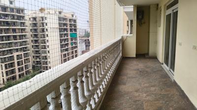 Balcony Image of 1680 Sq.ft 3 BHK Apartment / Flat for rent in United La Prisma, Gazipur Zirakpur for Rs. 28000