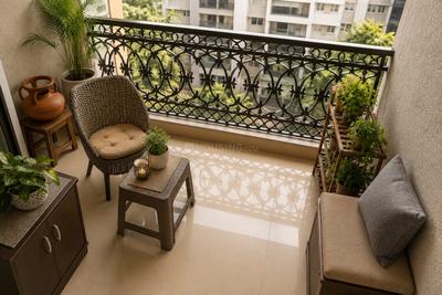 Balcony Image of 1050 Sq.ft 2 BHK Apartment / Flat for sale in Twins Marvel, Kharghar Navi Mumbai for Rs. 11000000