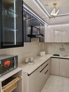 Kitchen Image of 810 Sq.ft 3 BHK Apartment / Flat for sale in Dwarka Mor New Delhi for Rs. 5500000