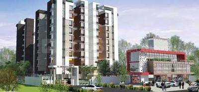Image of 837 Sq.ft 2 BHK Apartment / Flat for sale in Amarnath Amora Tower, Charholi Budruk, Pune for Rs. 5500000