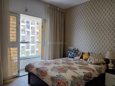 Bedroom Image of 1317 Sq.ft 2 BHK Apartment / Flat for rent in Essen Aishwaryam Comfort, Chinchwad Pune for Rs. 40000