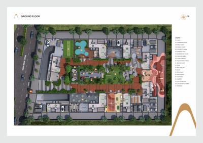 Image of 2700 Sq.ft 3 BHK Apartment / Flat for sale in K3 Orium Antaara, Vaishno Devi Circle, Ahmedabad for Rs. 14099400
