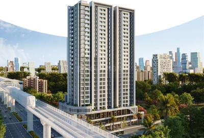 Building Image of 650 Sq.ft 1 BHK Apartment / Flat for sale in Shree Balaji SSL Bellagio, Dombivli East Thane for Rs. 4200000