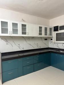 Kitchen Image of 1350 Sq.ft 3 BHK Apartment / Flat for rent in Signature Park Phase I, Thergaon Pune for Rs. 35000