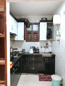 Kitchen Image of 915 Sq.ft 3 BHK Builder Floor for sale in Bharat Vihar New Delhi for Rs. 7000000