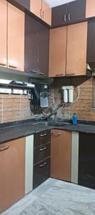 Kitchen Image of 1250 Sq.ft 3 BHK Apartment / Flat for sale in Nayabad Kolkata for Rs. 5600000