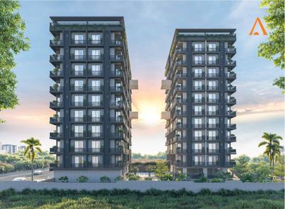 Image of 1440 Sq.ft 2 BHK Apartment / Flat for sale in ALAYAM HEAVEN, Tragad, Ahmedabad for Rs. 6560000