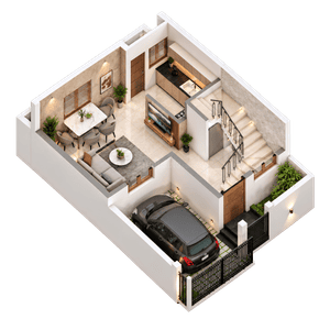Image of 848 Sq.ft 2 BHK Independent House for sale in Sri Balaji Nagar, Poonamallee, Chennai for Rs. 6423562