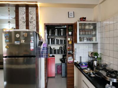 Kitchen Image of 1332 Sq.ft 2 BHK Apartment / Flat for sale in Shivpooja Aashka Elegance, Chandlodia Ahmedabad for Rs. 7200000