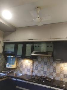 Kitchen Image of 650 Sq.ft 1 BHK Apartment / Flat for rent in Lok Gaurav Complex, Vikhroli West Mumbai for Rs. 48000
