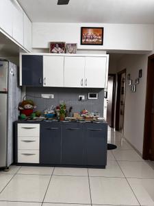 Kitchen Image of 1680 Sq.ft 3 BHK Apartment / Flat for sale in Shivalik Platinum, Satellite Ahmedabad for Rs. 16000000