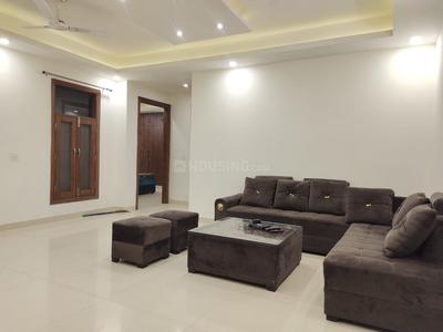 Hall Image of 1250 Sq.ft 3 BHK Builder Floor for rent in Freedom Fighters Enclave New Delhi for Rs. 36000