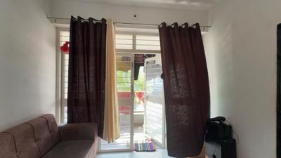 Living Room Image of 550 Sq.ft 1 BHK Apartment / Flat for rent in Marunji Pune for Rs. 15000