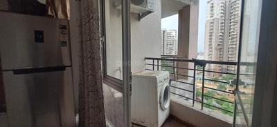 Balcony Image of 1250 Sq.ft 3 BHK Apartment / Flat for rent in Raheja Sampada, Sector 92 Gurgaon for Rs. 35000