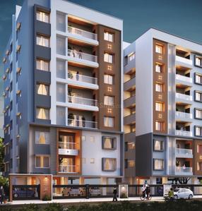 Image of 1619 Sq.ft 3 BHK Apartment / Flat for sale in Pratap Nagar, Nagpur for Rs. 12000000