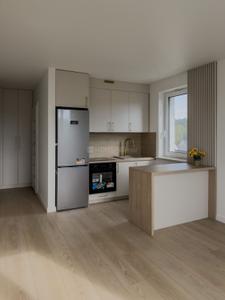 Kitchen Image of 1148 Sq.ft 1 BHK Apartment / Flat for rent in Arayidathupalam Kozhikode for Rs. 35000