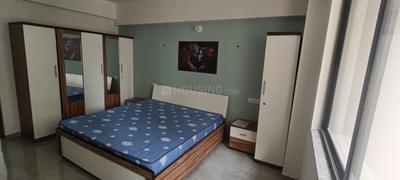 Bedroom Image of 1700 Sq.ft 3 BHK Apartment / Flat for rent in Vishwanath Maher Select, Shela Ahmedabad for Rs. 35000