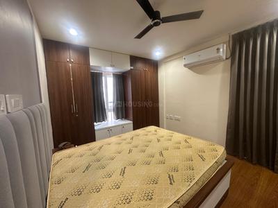 Bedroom Image of 1950 Sq.ft 3 BHK Apartment / Flat for rent in Aditya Empress Towers, Shaikpet Hyderabad for Rs. 69000