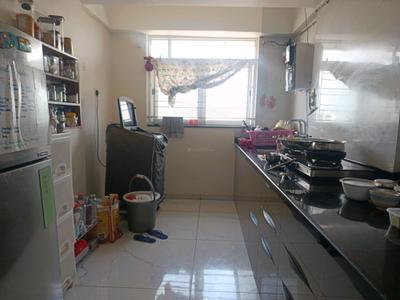 Kitchen Image of 1120 Sq.ft 2 BHK Apartment / Flat for rent in Vision Greenville, Hadapsar Pune for Rs. 31500