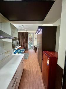 Kitchen Image of 915 Sq.ft 1 BHK Independent House for rent in Sector 41 Gurgaon for Rs. 32000