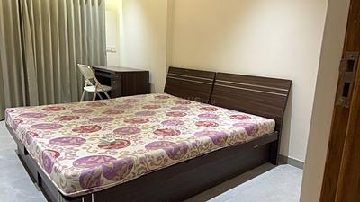 Bedroom Image of 2300 Sq.ft 3 BHK Apartment / Flat for rent in Pramukh Omkar Rivanta 1, Randesan Gandhinagar for Rs. 45000