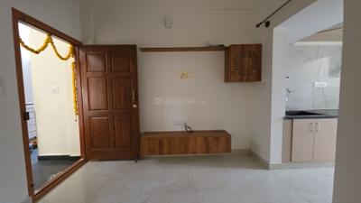 Living Room Image of 510 Sq.ft 1 BHK Builder Floor for rent in Kudlu Bengaluru for Rs. 21000